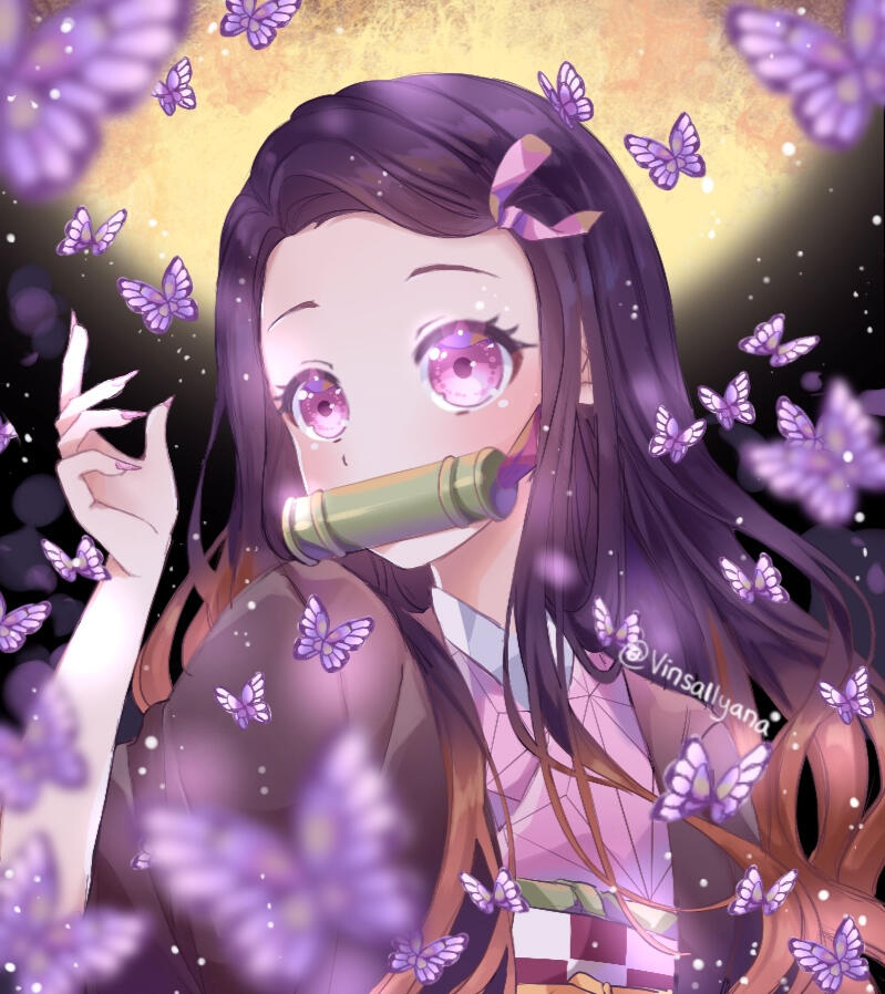 Demon Slayer Nezuko fanart (November 11, 2019)