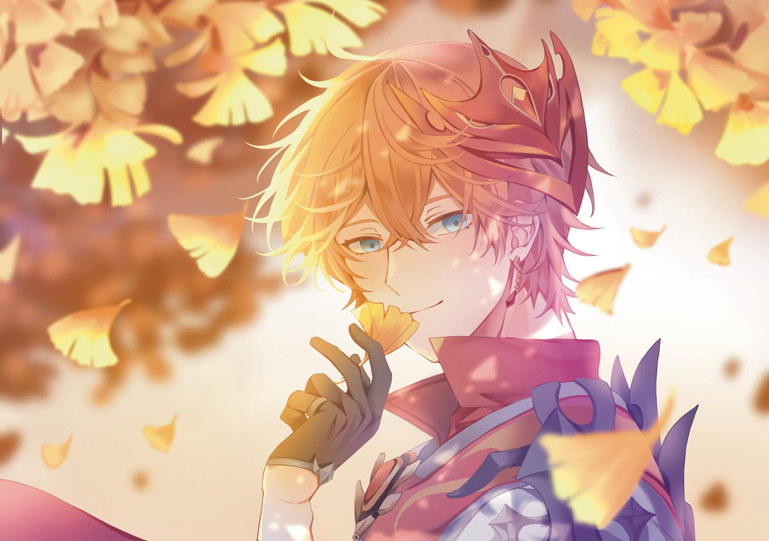 Genshin Impact Childe fanart (august 12,2021)